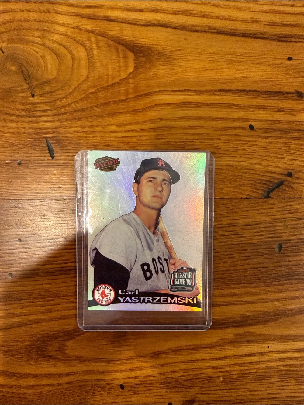 Baseball Trading Card Protective Sleeve - Clear
